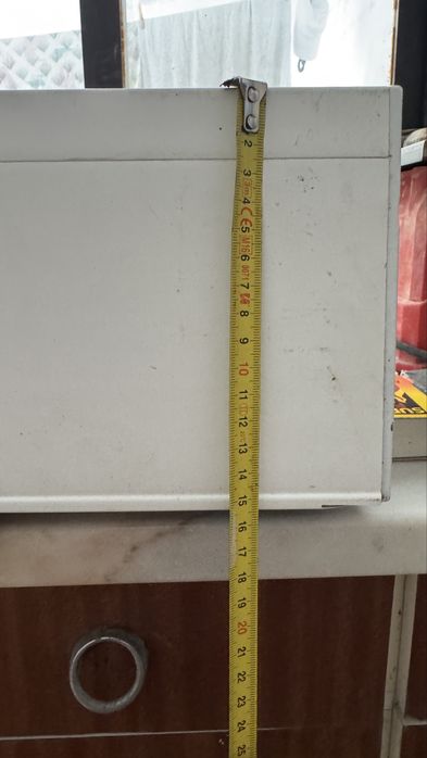 Caixa de estores PVC isolada + persiana cinzenta (kit completo) 85cm