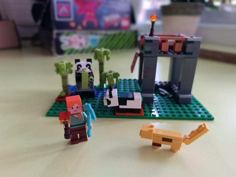 Конструктор Лего Lego 2158 Minecraft Майнкрафт Розплідник панд