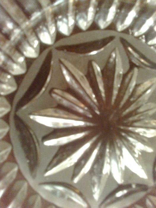 Kryształowa popielnica