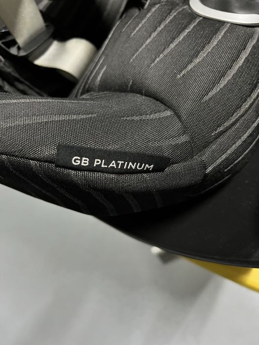 Cadeira auto GB Platinum I-size Lux Black + Espelho + Acessorios