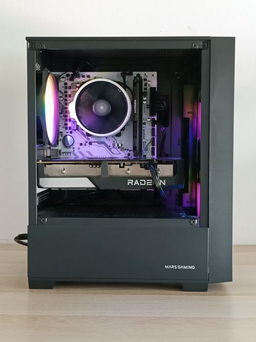 PC Gamer Ryzen 5 + RX 6600 XT | Até 500 FPS | Pronto a Jogar