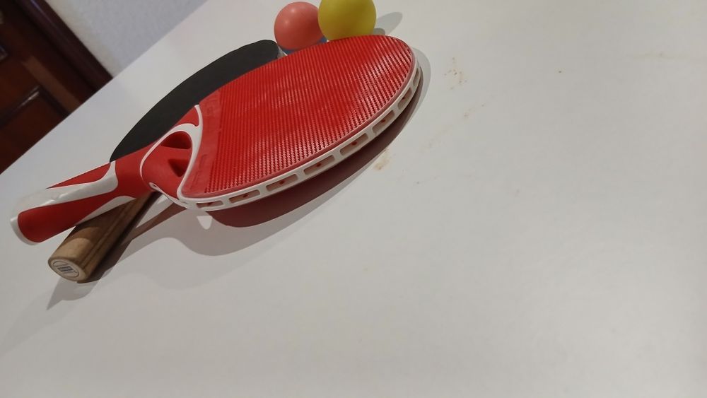 Raquetes de ping pong