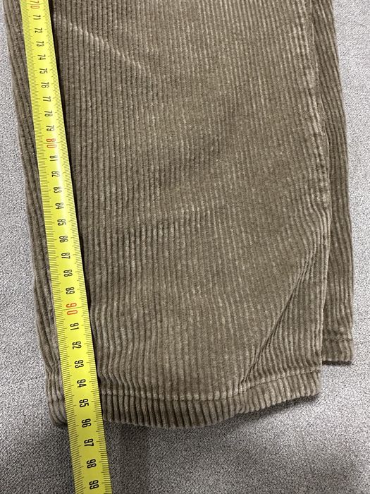 Штаны мужские  вельветоввые Zara carrot fit 42 32