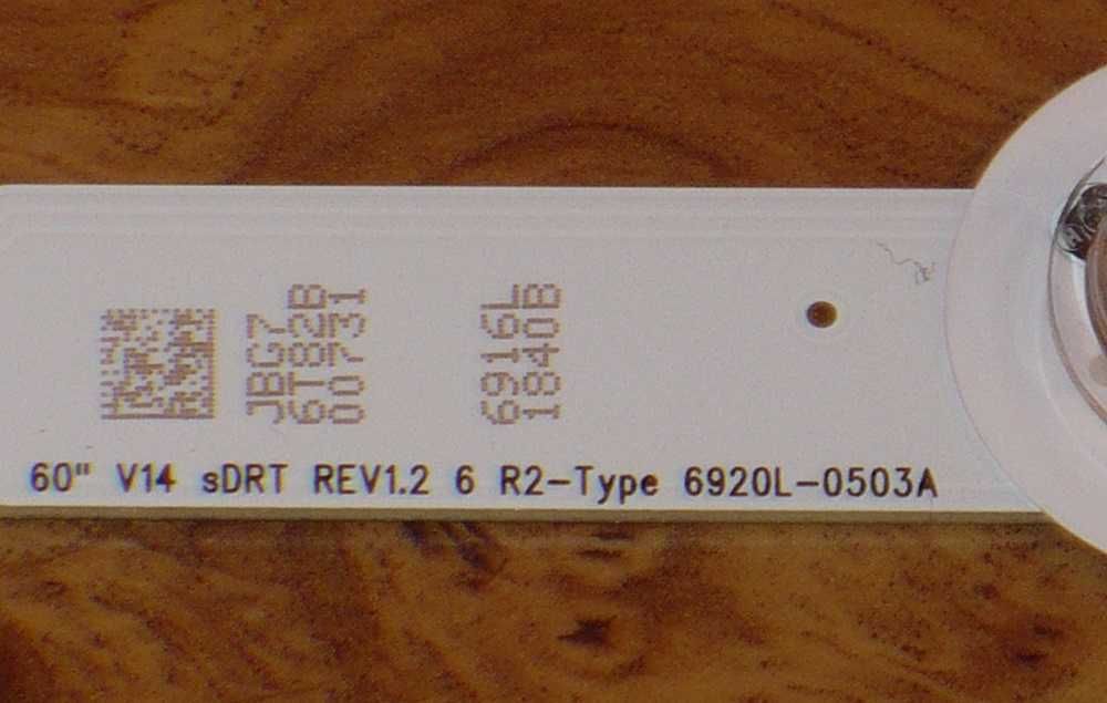 Listwy LED 6920L-0500A 0501A 6920L-0502A 0503A - Podśw. TV LG 60LB730V