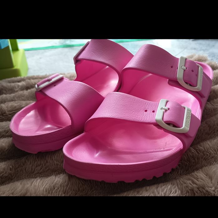 Биркенштоки шльопанці шльопки birkenstock arizona eva рожеві 41 біркенштоки взуття б у