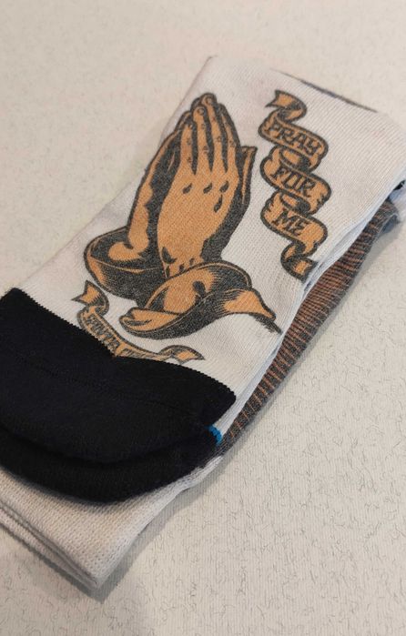 Високі шкарпеткі Santa Cruz Релігійний стиль мексіканських картелі США