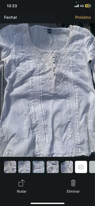 Blusa em renda Pimkie