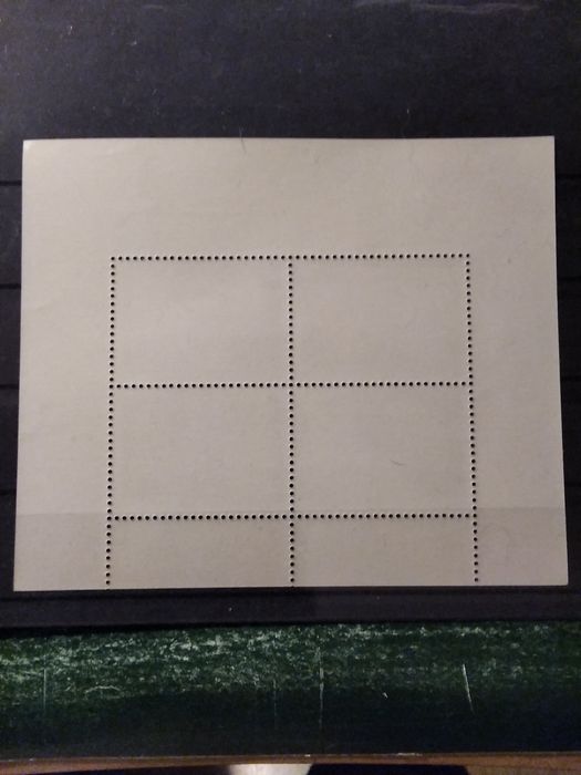 1978 Bloco 30° Aniversário Declaração Universal Direitos Do Homem MNH