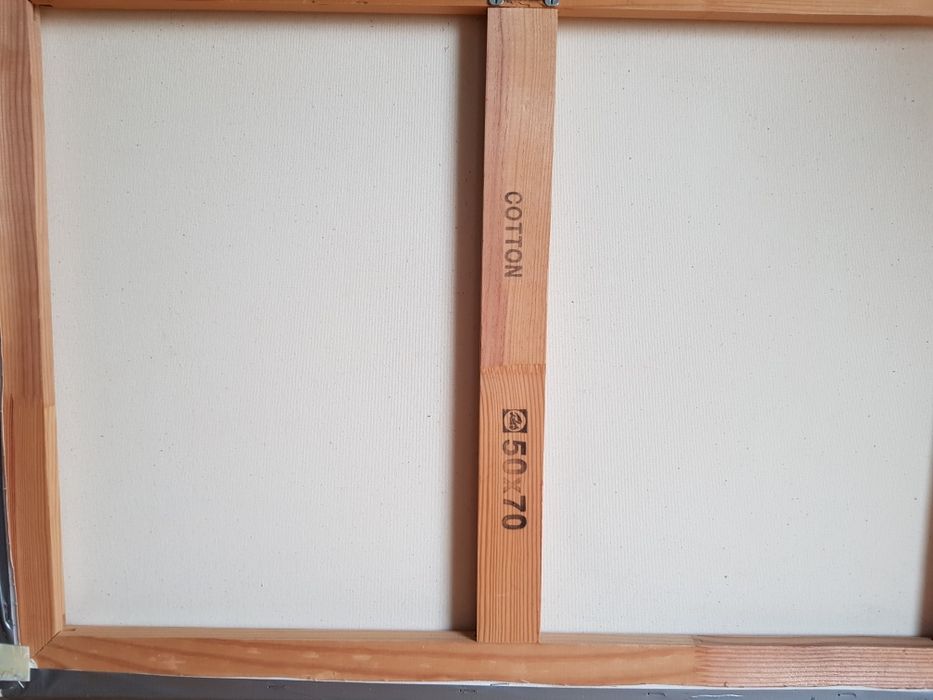 Zima w górach olejny obraz