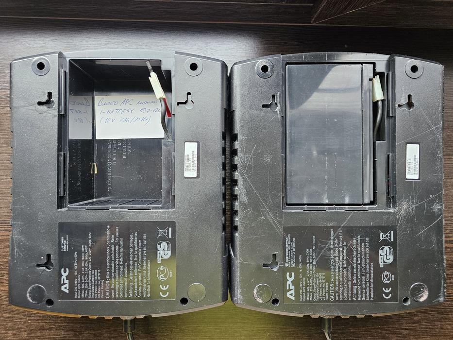 Продам 2 популярні безперебійники APC Back-UPS ES 700VA