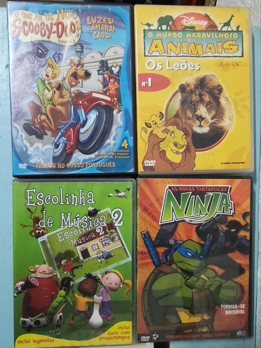 DVDs vários coleções