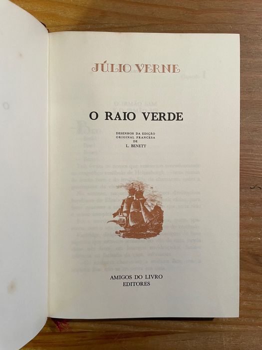 O Raio Verde - Julio Verne (portes grátis)