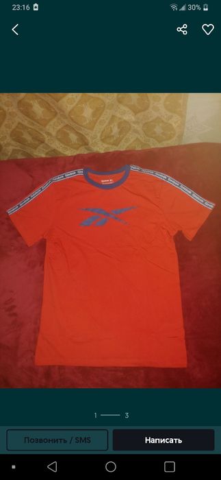 Продам футболку Rebook