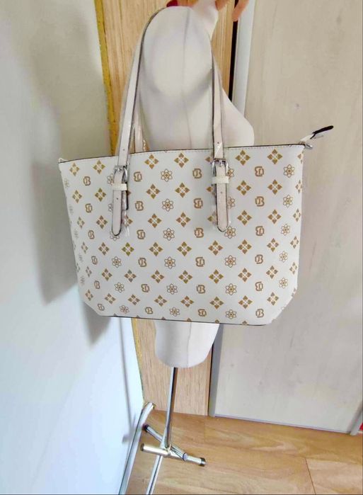Torba shopper biała, nowa