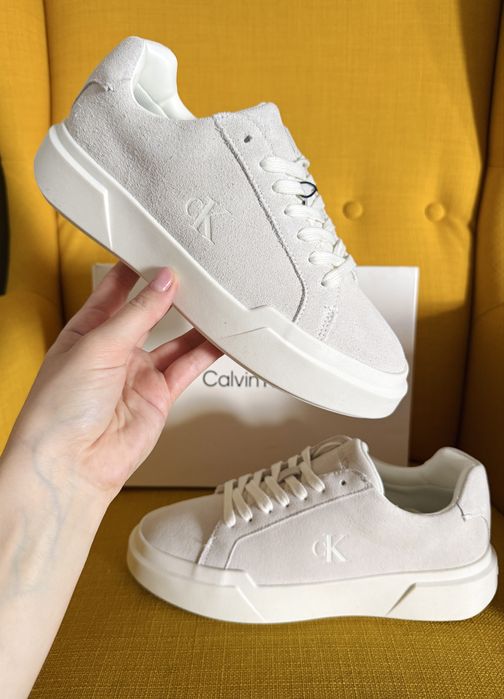 Calvin Klein  sneakersy 37 wkladka 23,5cm nowe sportowe skóra
