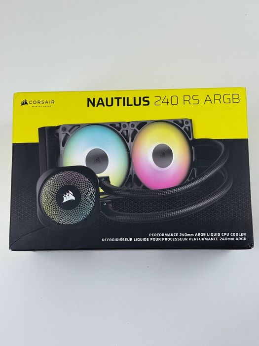 System chłodzenia cieczą Corsair Nautilus 240 RS ARGB Black