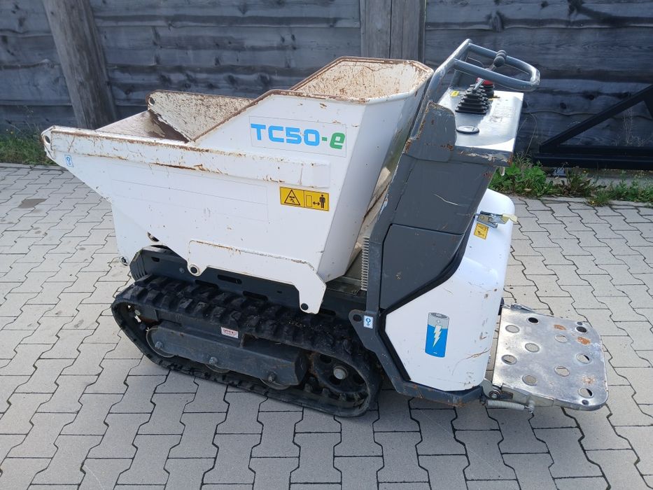Taczka Wozidło gąsienicowe elektryczne