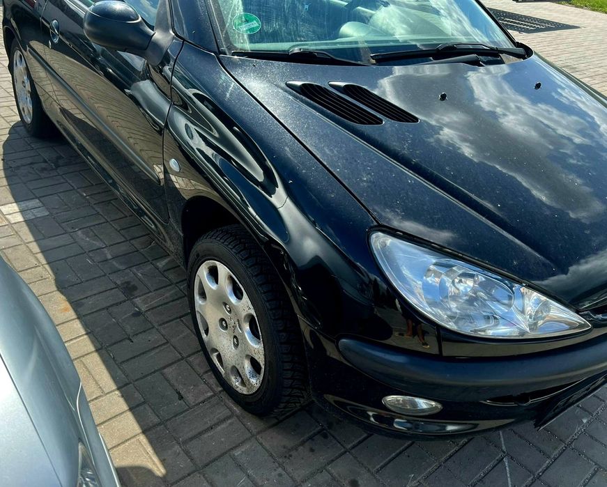 Peugeot 206cc 1.6benzyna 2002rok z Niemiec