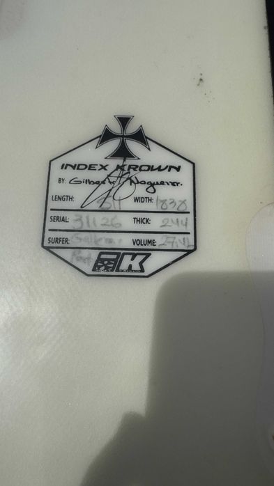 Prancha de surf 5´11 x 18 3/8 x 2 4/4 27,5L