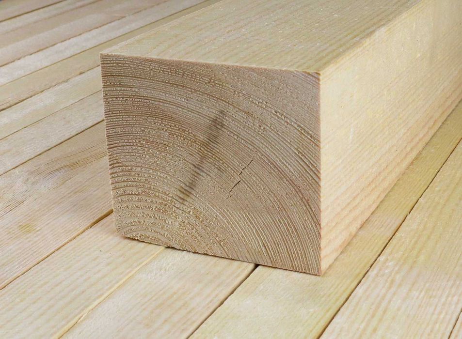 Kantówka sosnowa suszona i strugana 6x6 cm 10zł mb