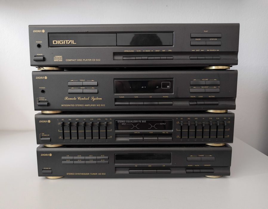 Wieża Diora 502 – Plomby na FS, AS – 4 Segmenty