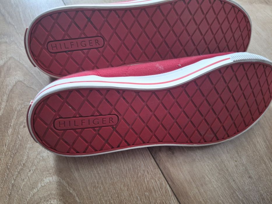 Tommy Hilfiger trampki czerwone,tenisówki
