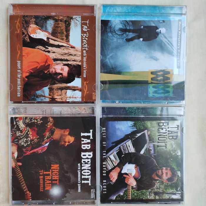 Аудіо СД(CD-DA) - M.MONTGOMERY - 2001 + TAB BENOIT -2006,2007,2008 4CD