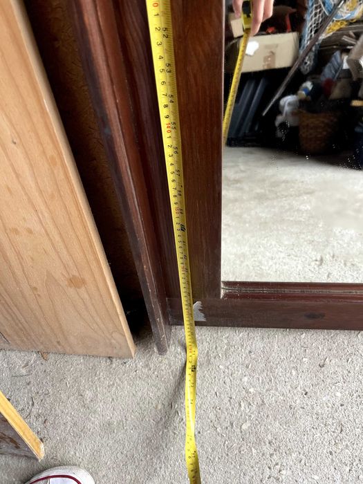 Espelho de madeira 180cm