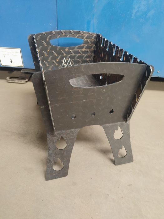 Składany mangal,grill 3mm.+ruszt