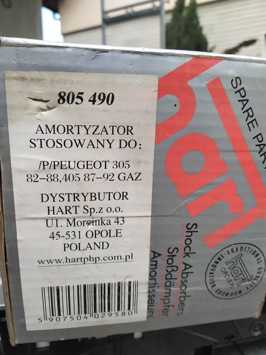 Amortyzator Peugeot 305