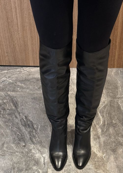 Сапоги Massimo Dutti, шкіра 38 розмір