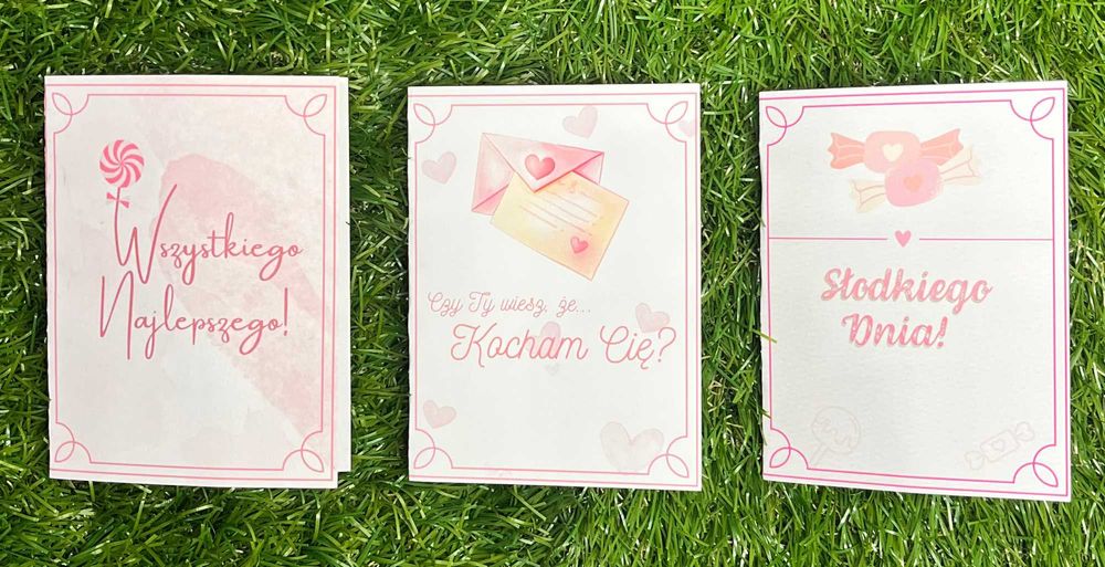 Duży tort ze słodyczy Kinder 4-piętrowy prezent na Walentynki