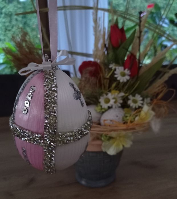 Pisanki hand made wstążka