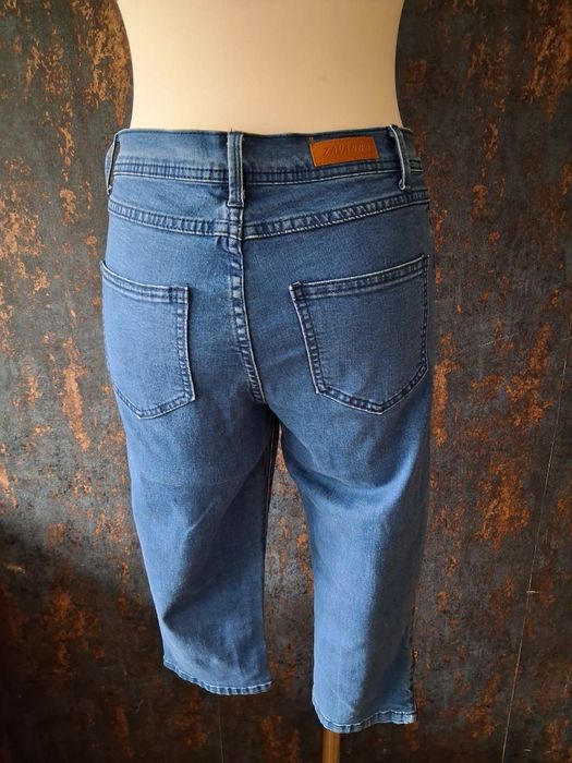 Rybaczki jeans dżinsowe rozmiar S