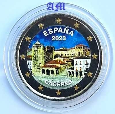 ESPANHA Moedas 2€ Coloridas