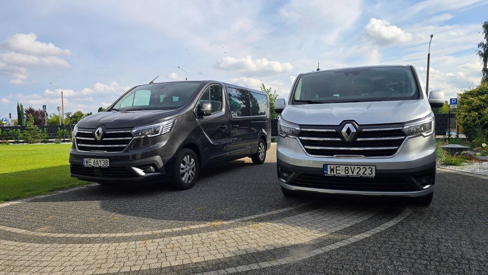 Wynajem busa 9 osób, Renault trafic long
