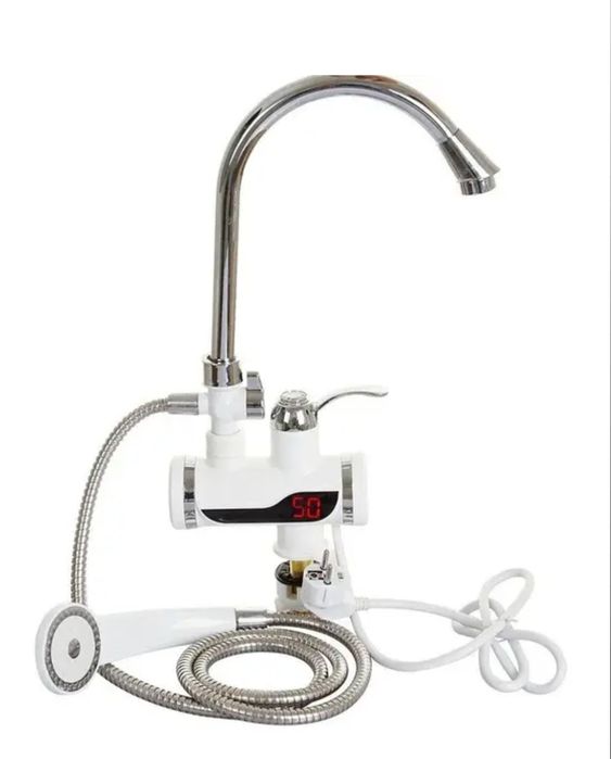 Электрический нагреватель,кран проточной воды ,мини болер