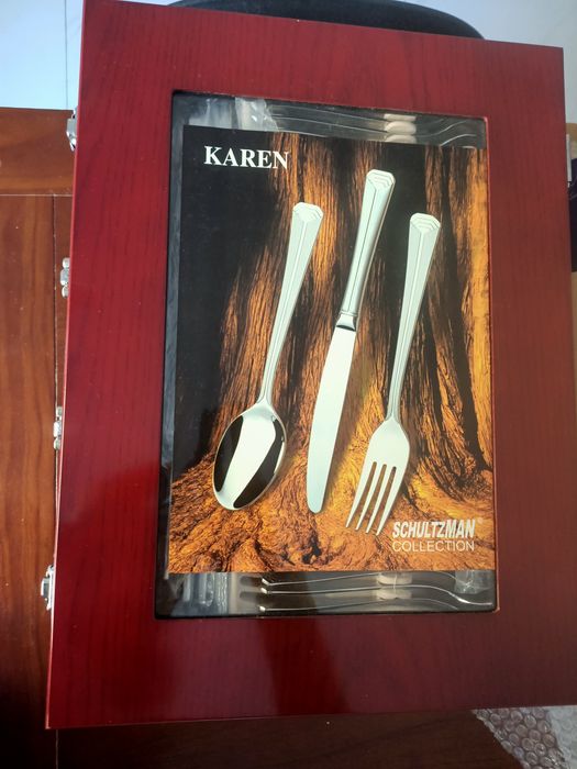 Faqueiro de aço inox Schultzman