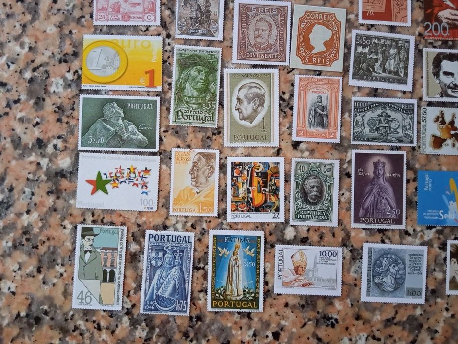 50 Selos em chapa