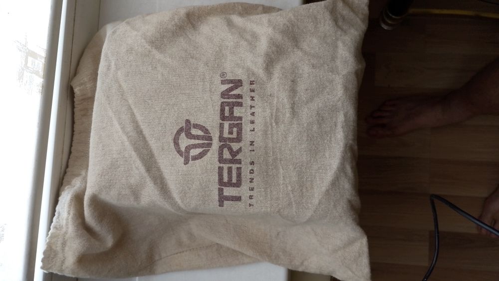 Кожанная барсетка TERGAN