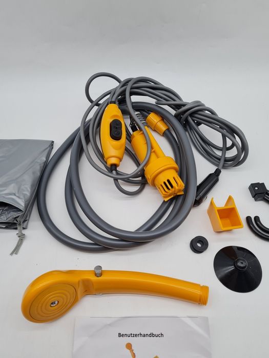 Przenośny prysznic kempingowy 12V turystyczny