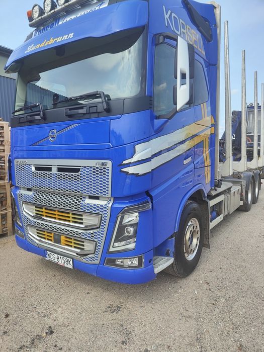 Volvo FH16 750 6x4 super stan do drzewa lasu