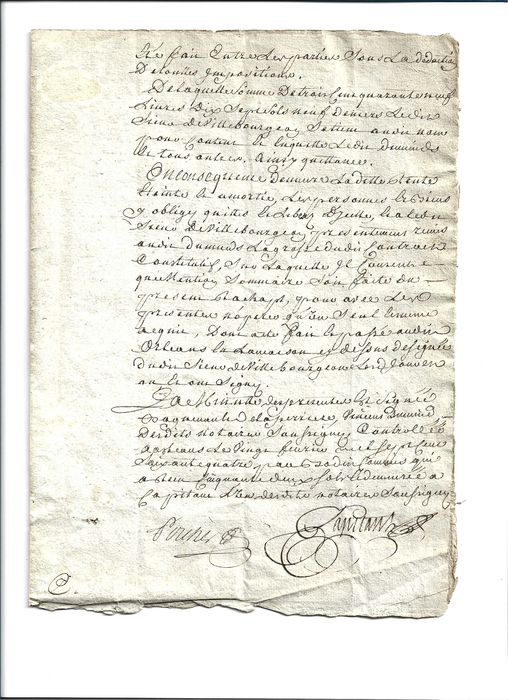 Contrato Francês de 1764
