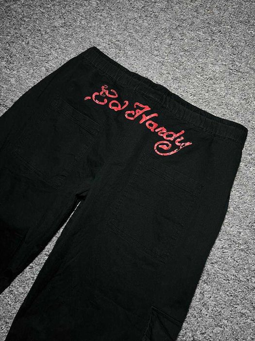 Жіночі широкі карго штани ED HARDY x URBAN OUTFITTERS - L