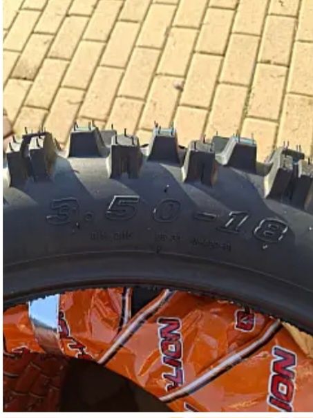 Нова резина 3.50 18 ендуро