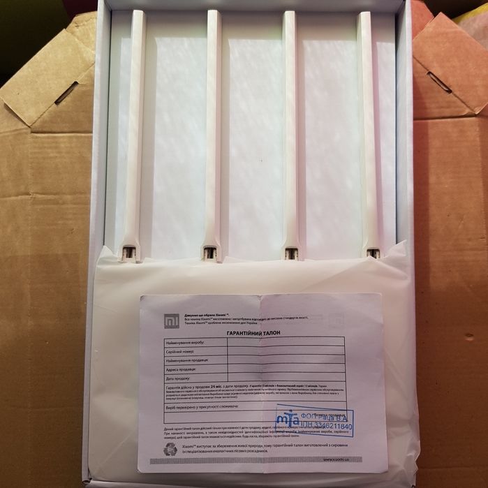 Роутер маршрутизатор Xiaomi Mi Wi-Fi Router 3 Padavan AC1200 DVB4126CN