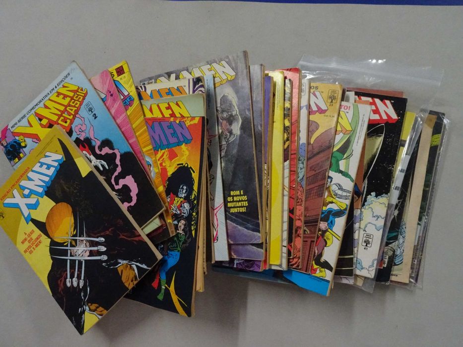 Livro Banda Desenhada X-Men Fantásticos X-Men (Abril / Marvel Comics)