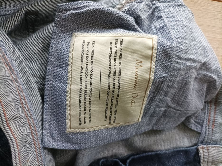 Massimo Dutti spodnie jeansowe