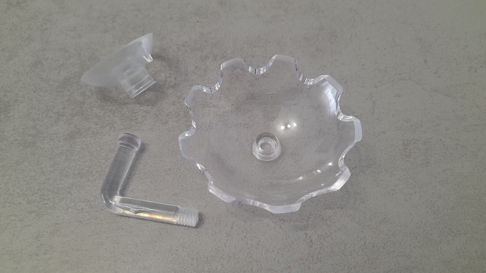 Prato alimentação aquário