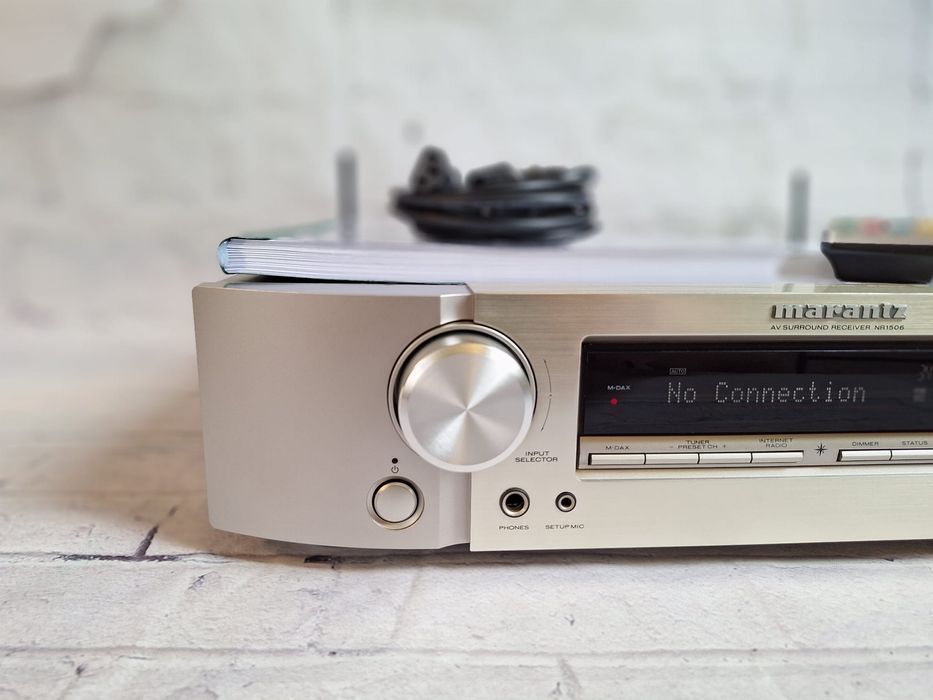 Marantz NR1506 7.2 Wifi BT 4k 60p net radio Spotify ARC